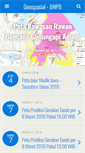 Mobile Screenshot of geospasial.bnpb.go.id